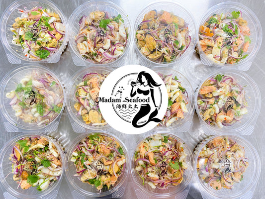 Thai Style Seafood Salad【泰式海鲜沙拉】(cooked)【Friday Only】
