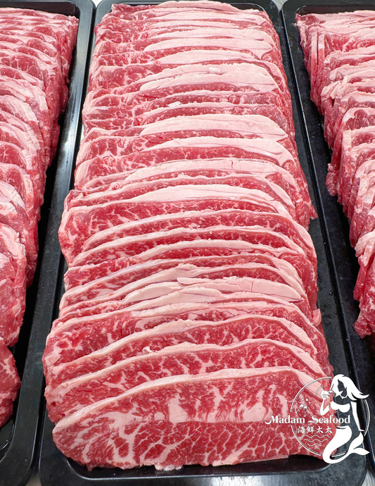 Black Angus M2/3 Oyster Blade Korean BBQ Cut (frozen)