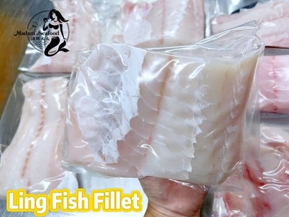 Fresh Ling Fish Fillets