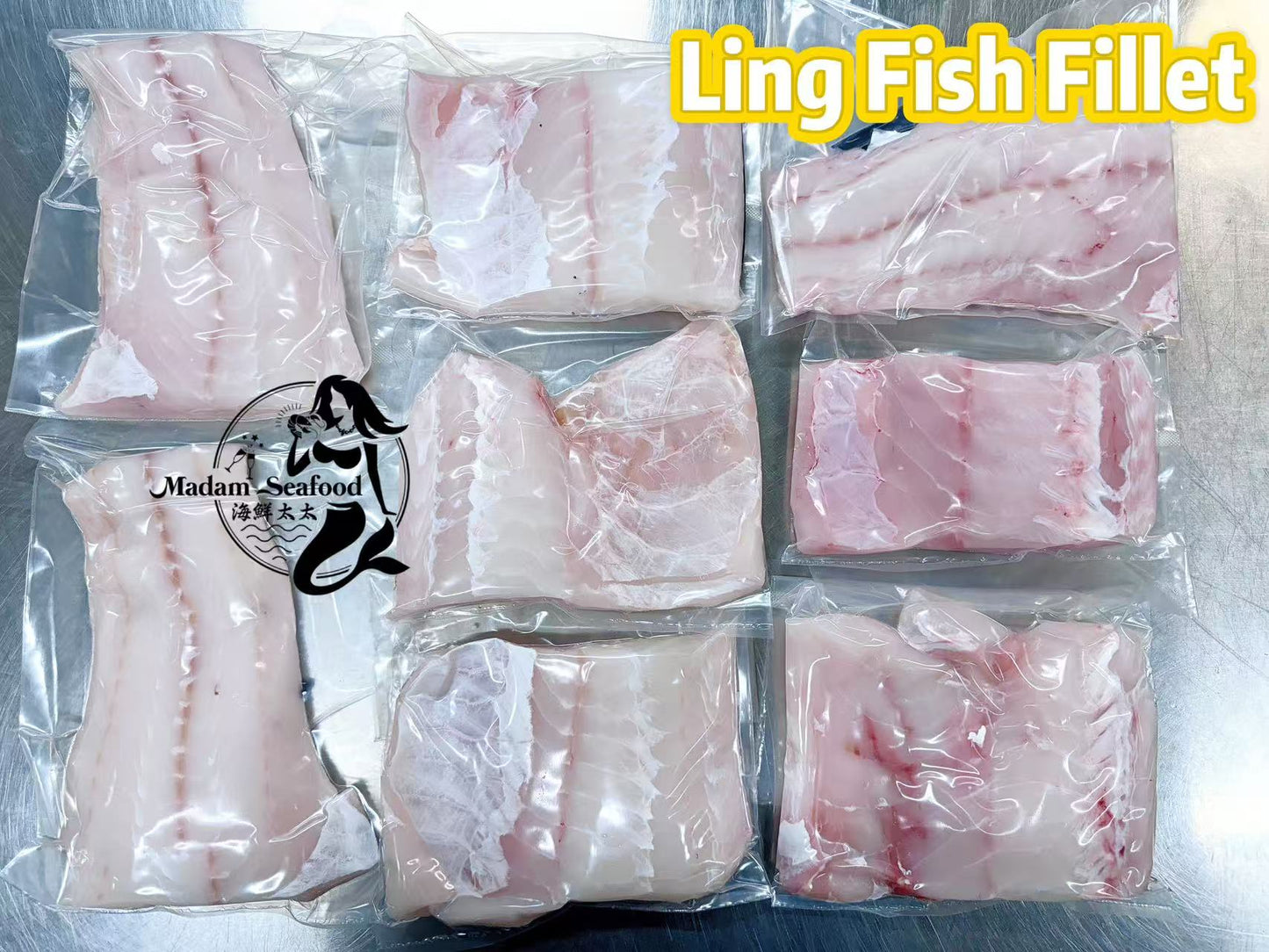 Fresh Ling Fish Fillets