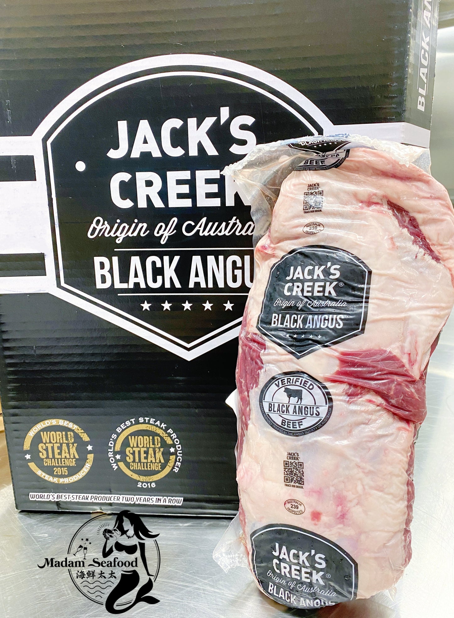 Jack's Creek Black Angus M3+ Oyster Blade【BIG SALE】